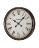 VEVOR Wall Clock, 20 in Wall Clock Roman Numerals, Battery Operated Non Ticking Silent Classic Decorative Round Clocks