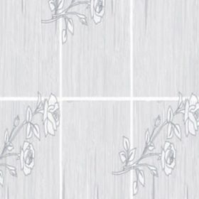 Tartan Flowers- Self-Adhesive Embossed Window Film Home Decor(Roll)