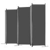 VEVOR Room Divider, 6 Panel Room Divider, Folding Privacy Screen and Portable Partition Divider for Room Separation