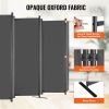 VEVOR Room Divider, 6 Panel Room Divider, Folding Privacy Screen and Portable Partition Divider for Room Separation